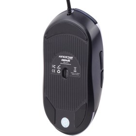 تصویر ماوس گیمینگ باسیم کینگ استار مدل KM342G KINGSTAR KM342G WIRED GAMING OPTICAL MOUSE