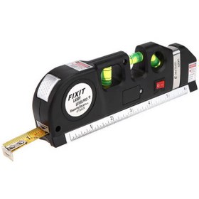 تصویر تراز لیزری چند کاره مدل LV03 ا LV03 laser level measuring ruler LV03 laser level measuring ruler