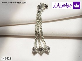 تصویر کرکوش نقره چند رشته ای کد 142423 