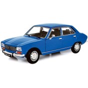 تصویر ماکت ماشین 1975 - Peugeot 504 سفید ماشین تزئینی