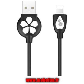 تصویر کابل تبدیل USB به لایتنینگ هوکو مدل JP15 به طول 1.2 متر 