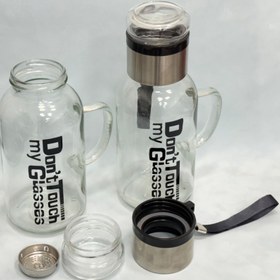 تصویر باتل دمنوش ساز بزرگ مدل دسته دار 1000 میل 