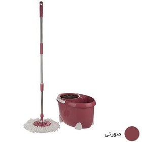 تصویر سطل و زمین شوی همارا مدل Rotating Bucket 7710 - خاکستری 