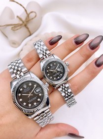 تصویر ست ساعت مچی زنانه و مردانه رولکس دیت جاس Rolex