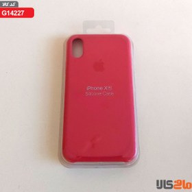 تصویر کاور سیلیکونی برای گوشی موبایل اپل مدل iphone X (R) (سرخ آبی) 