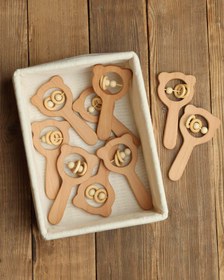 تصویر جغجغه چوبی 