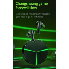 تصویر هندزفري مخصوص بازی بلوتوثی لنوو مدل GM1 ا lenovo game gm1 Headset lenovo game gm1 Headset