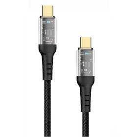 تصویر کابل دو سر تایپ سی پرووان مدل PCC113 طول 1 متر ProOne PCC113 USB-C to USB-C cable 1m