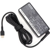 تصویر شارژر لنوو تایپ سی - TYPE Cآداپتور - LENOVO TYPE C ADAPTER 65W 
