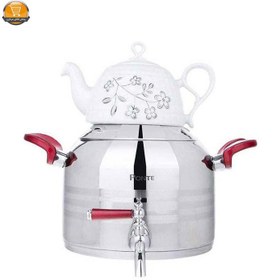 تصویر ست کتری و قوری پونته مدل S100 Ponte S100 Kettle and Teapot Set