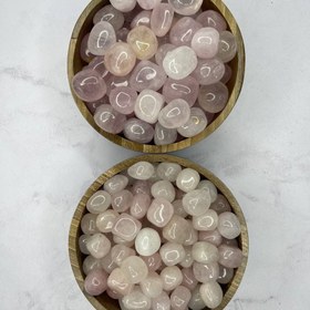 تصویر سنگ رز کوارتز تامبل 