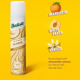 تصویر شامپو خشک مدل Blonds حجم 200میل باتیست Batiste Dry Shampoo Blonds 200ml