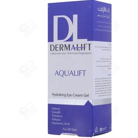 تصویر درمالیفت کرم ژل آبرسان دورچشم آکوالیفت 