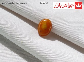 تصویر نگین کهربا بولونی لهستان ریز اصل کد 125767 