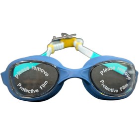 تصویر عینک شنا 7802 ATHLETIC – سرمه ای فیروزه ای 