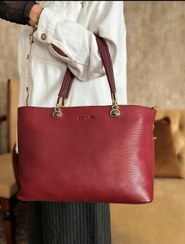 تصویر کیف زنانه چرم طبیعی _ترکیبی 