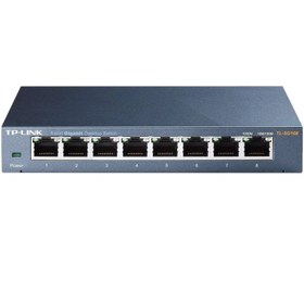 تصویر سوئیچ شبکه 8 پورت گیگابیت تی پی لینک مدل TL-SG108 TP-Link 5-Port Gigabit Ethernet Switch TL-SG105SE