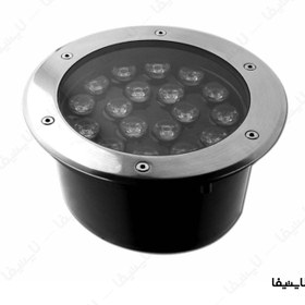 تصویر چراغ دفنی گرد 18 وات فاین الکتریک مدل FEC-1800R 