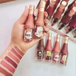 تصویر رژ لب مایع شامپاینی ۲۴ ساعته 