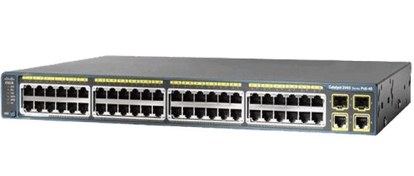 تصویر سوئیچ شبکه سیسکو 48 پورت WS-C2960X-48FPS-L 
