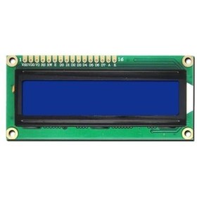 تصویر LCD کاراکتری 2×16 بک لایت آبی 