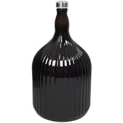 تصویر بطری ملورین | 6 لیتری | درب پیچی | قهوه ای | 6 عددی 