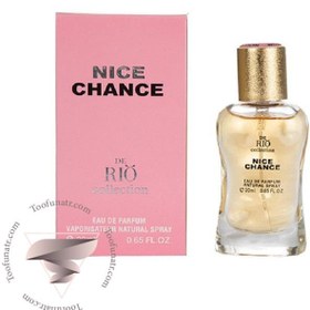 تصویر عطر ادکلن زنانه شانل چنس ریو کالکشن مدل ریو نایس چنس (Rio Nice Chance) حجم 20 میل rio nice chance 20m