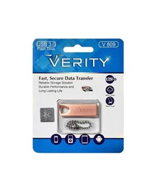 تصویر فلش 128 گیگ وریتی Verity V809 USB3.0 Verity V809 USB3.0 128GB Flash Memory