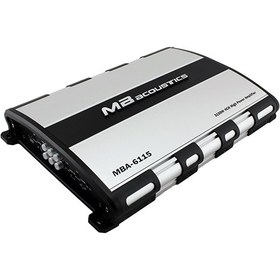 تصویر آمپلی فایر ام بی آکوستیکس مدل MBA-6115 - فروشگاه اینترنتی بازار سیستم ا MB Acoustics MBA-6115 Car Amplifier MB Acoustics MBA-6115 Car Amplifier