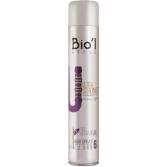 تصویر اسپری مو بیول مدل ULTRA STRONG حجم 500ml Biol Hair Spray ULTRA STRONG - 500ml