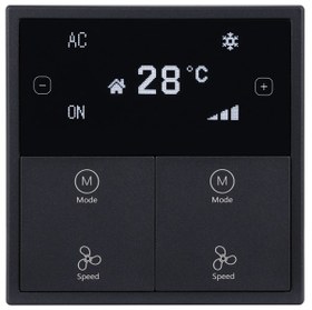 تصویر کلید هوشمند HDL Tile Series OLED Thermostat 
