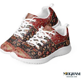 تصویر کفش زنانه طرح فرش ایرانی 
