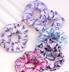 تصویر اسکرانچی ساتن کرومی 