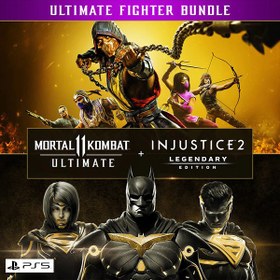 تصویر اکانت بازی Mortal Kombat 11 Ultimate Injustice 2 Leg Edition Bundle برای PS5 