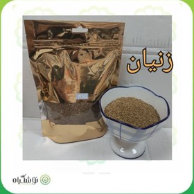تصویر بذر زنیان 183 گرمی بذر زنیان با بسته بندی فروشگاه نوشگیاه