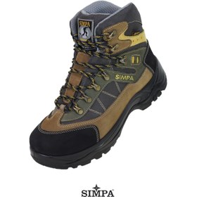 تصویر کفش کوهنوردی سیمپا SIMPA مدل دنا رنگ (خاکی زرد) - سایز ا Simpa SIMPA climbing shoes Dana model Simpa SIMPA climbing shoes Dana model