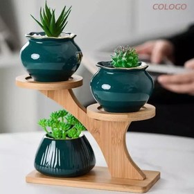 تصویر استند چوبی 