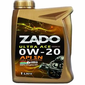 تصویر روغن موتور خودرو زادو مدل 0W20-SN-16000 ULTRA ACE حجم ۱ لیتر کارتن ۱۲ تایی 