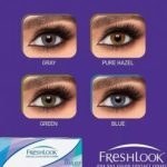 تصویر لنز طبی رنگی روزانه فرشلوک-freshlook 