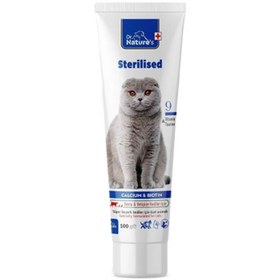 تصویر خمیر کلسیم و بیوتین گربه عقیم شده دکتر نیچرز وزن 100 گرم DrNatures calcium biotin sterilized cats w100 grams