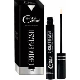 تصویر محلول تقویت مژه سریتا ا CERITA eyelash enhancer CERITA eyelash enhancer