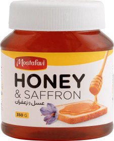 تصویر عسل زعفرانی 350 گرم 