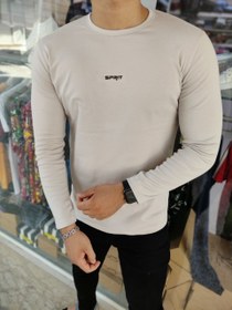 تصویر تیشرت آستین بلند استخونی اسپریت Sprite long sleeve t-shirt