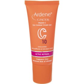 تصویر کرم ژل ضد چروک دور چشم C۱۰ سی فکتور آردن Ardene C Factor Eye Contour Cream Gel