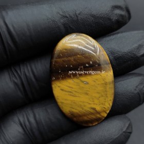 تصویر نگین سنگ چشم ببر (کدA831) 