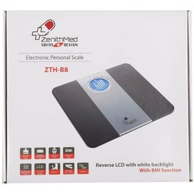 تصویر ترازو BMI دیجیتال زنیت مد مدل ZTH-B8 zenitmed zth b8 digital bmi scale