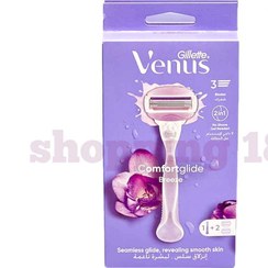 تصویر خود تراش ونوس بریز ۳ لبه ۱ دسته به همراه ۲ سری 