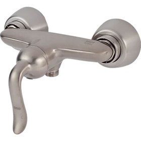 تصویر شیر توالت کسری مدل رابین Kasra Toilet Faucet, Rabin Chrome-Maat