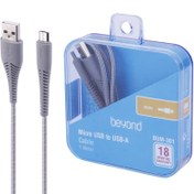 تصویر کابل میکرو یو اس بی فست شارژ Beyond BUM-301 2.1A 1m Beyond BUM-301 2.1A 1m MicroUSB Cable