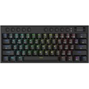 تصویر کیبورد مکانیکال گیمینگ ردراگون مدل K632 Pro RGB (Black) سوییچ قرمز Mechanical Gaming Keyboard REDRAGON K632 Pro RGB - RedSW (Black)